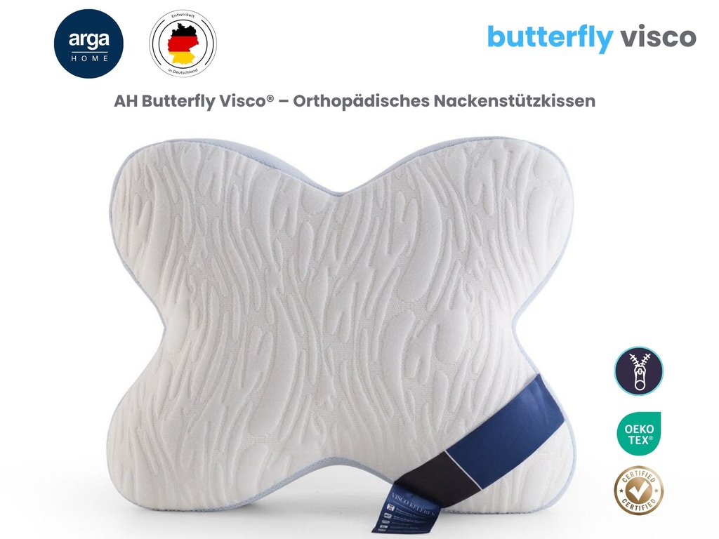 [8693838501287] AH Butterfly Visco – Seitenschläferkissen