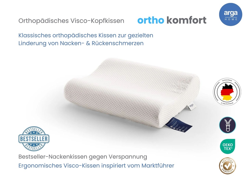 [8693838501317] AH Ortho Comfort – Nackenstützkissen	