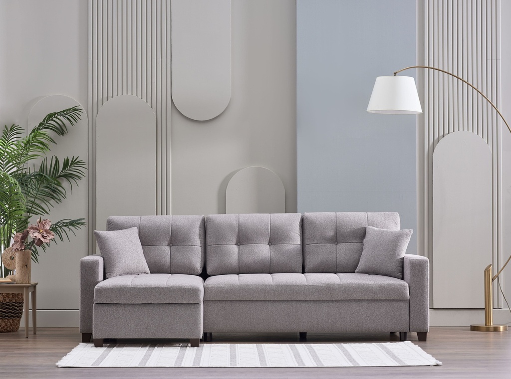 [15-MOC-GRAY-05-0] MOCCA ECKSOFA